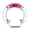 Baolan Round Smart Glass Body Scale - Electronic Health Weight Scale for Adults