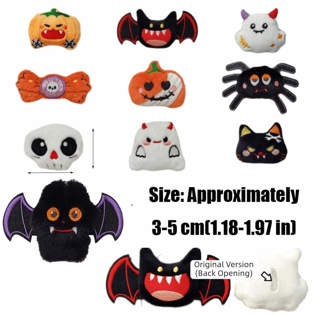 The Size of A Palm Halloween Plush Brooch Cartoon Plush Doll Accessory Halloween Accessories