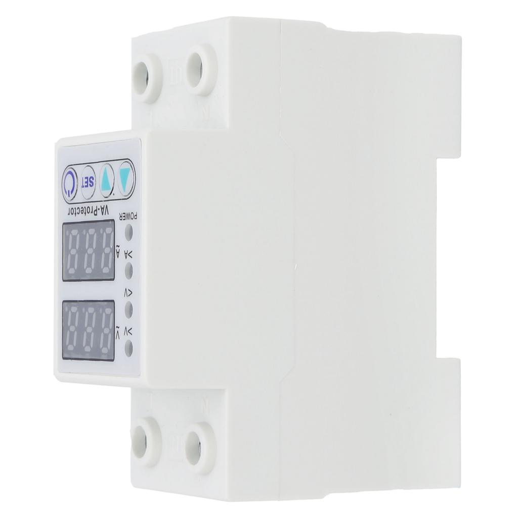 VA‑63A Overvoltage Undervoltage Protector LED  Display Self‑Reset Current Protector AC 220V