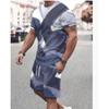 Men's Short-sleeved Shorts Two-piece Sports Leisure Suit Light Breathable Unisex Sports Clothing
