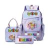 Rhythm Box Backpack Student School Bag Middle College Student Simple Outdoor Travel Backpack D