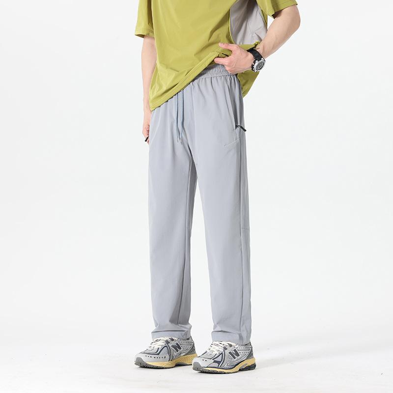 

Новые повседневные однотонные универсальные брюки для мужчин и женщин, одинаковые повседневные брюки на кулиске с широкими штанинами 8XL светло-серый