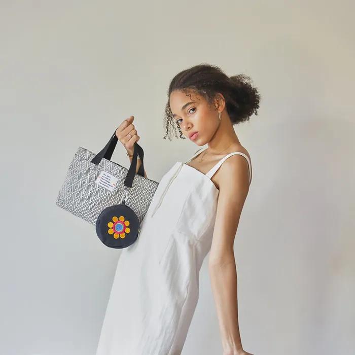 Summer Tote Bag Black