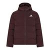 adidas Унисекс пуховая куртка с капюшоном, наполнитель 600 fill power