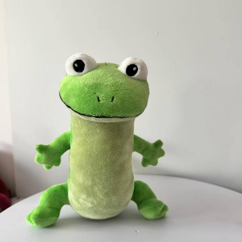 Movie Hoppers Lizard Tom Plush Toy Soft Stuffed Animal Doll Cute Cuddly Bedtime Companion For Kids Toddler Birthday Girl Gift