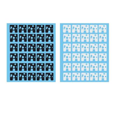 Mechanical Keyboards Stabilizers Film Gaskets Sticker BigKey Adjustment Switches Pad Paper Switches Film Pack of 120Piece