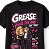 Grease Film Musical Retrò Danny Sandy Grafica T-Shirt Unisex