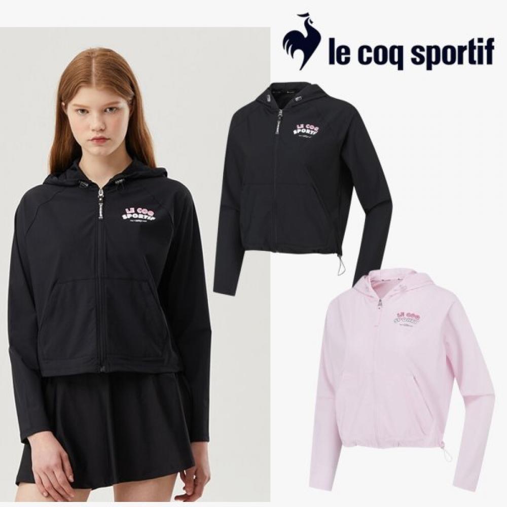 

Le Coq Sportif Women Zip Up Long sLeeve Rashguard Qp222sfz52 BLK black/85 S