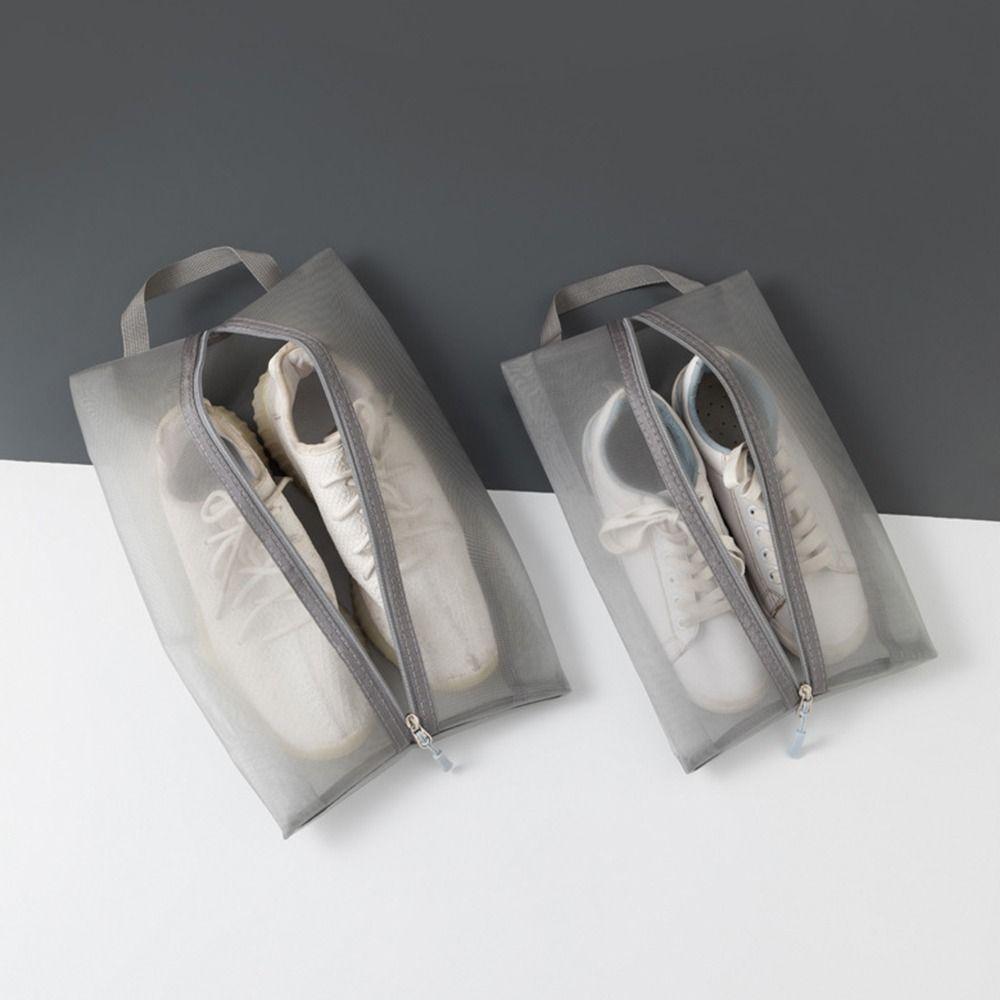 1Pcs Makeup Laundry Bag Shoe Storage Bag with Zipper Closure Shoe Organizer  for Men Women