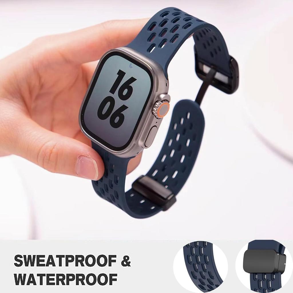 Compatible with Voice Caddie Smart Watch Bands, Quick Release Breathable Silicone Replacemet Band Straps Compatible with Voice Caddie T11 PRO, T9