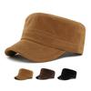 Autumn Winter Hat Men Flat Top Hat Large Size Cap