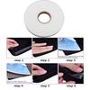 White Double Sided Sewing Accessory Adhesive Tape Cloth Apparel Fusible Interlining Fabric Tape