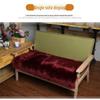 Europäischer Stil Winter Plüsch Langhaar Kunstwolle Sofa und Stuhl Kissen - Individuelle Größen erhältlich