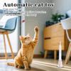 Automatic Toy With Strong Suction Cup - Electric Interactive Teaser Wand For Cats, Hands-Free Play For Boredom & Exercise