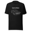 1969 Camaro Restomod American Muscle Car Custom Unisex T-shirt