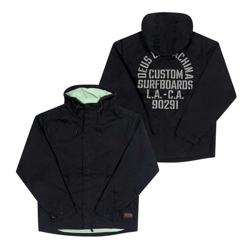 

DeuS Ex Machina Murphy Short Parka Men S Jacket Dmp256934 Blk DMP256934 BLK (XL)