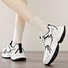 Fashion Comfortable Breathable Mesh Walking Sports Shoes Women Non Slip Platform Sneakers Woman Mix Color Lace Up Casual Shoes Mujer