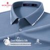MONTAGUT Atmungsaktives Poloshirt für Herren aus Seidenmischung