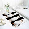The P-Penguins Of Madagascar Floor Mat Bathroom Absorbent Mat Simple Door Dirt-resistant Mat Home Kitchen Mat Foot Mat Entry Mat