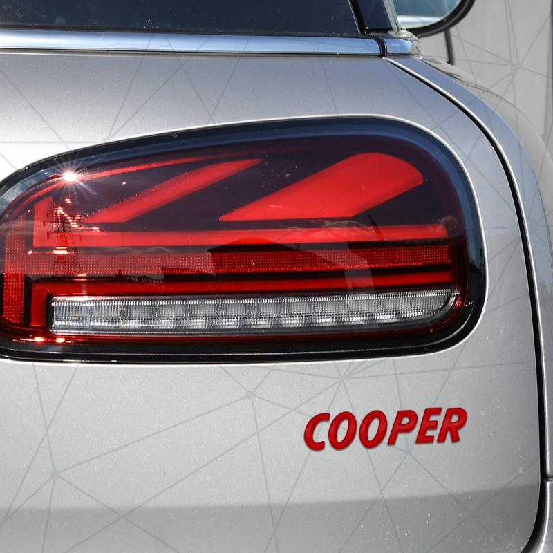 3D Auto Metal Cooper S SD Badge Car Rear Trunk Emblem Sticker LOGO Decor For Mini Cooper ONE Clubman Paceman JCW R56 R58 R59 F60