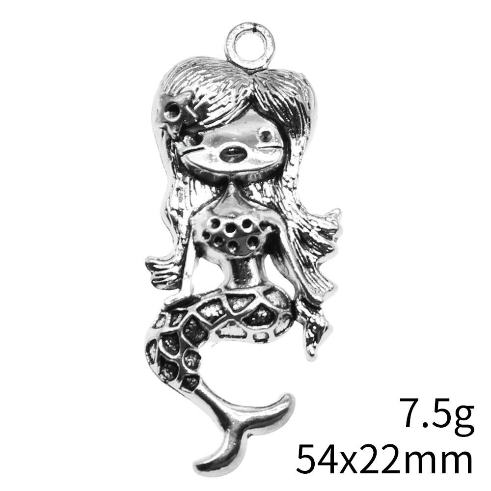 Back To School Charm Bracelet Italian Mermaid Charms Pendant Biz Pendants For Jewelry Crafting