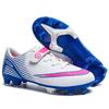 2025 Summer and Autumn New Low-top Velcro Football Shoes Big Children's Game Long Nails Broken Nails Training Football Shoes