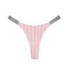 Damen Frühling und Sommer Buchstabenbohrung Sexy Fitness Sport String Unterwäsche