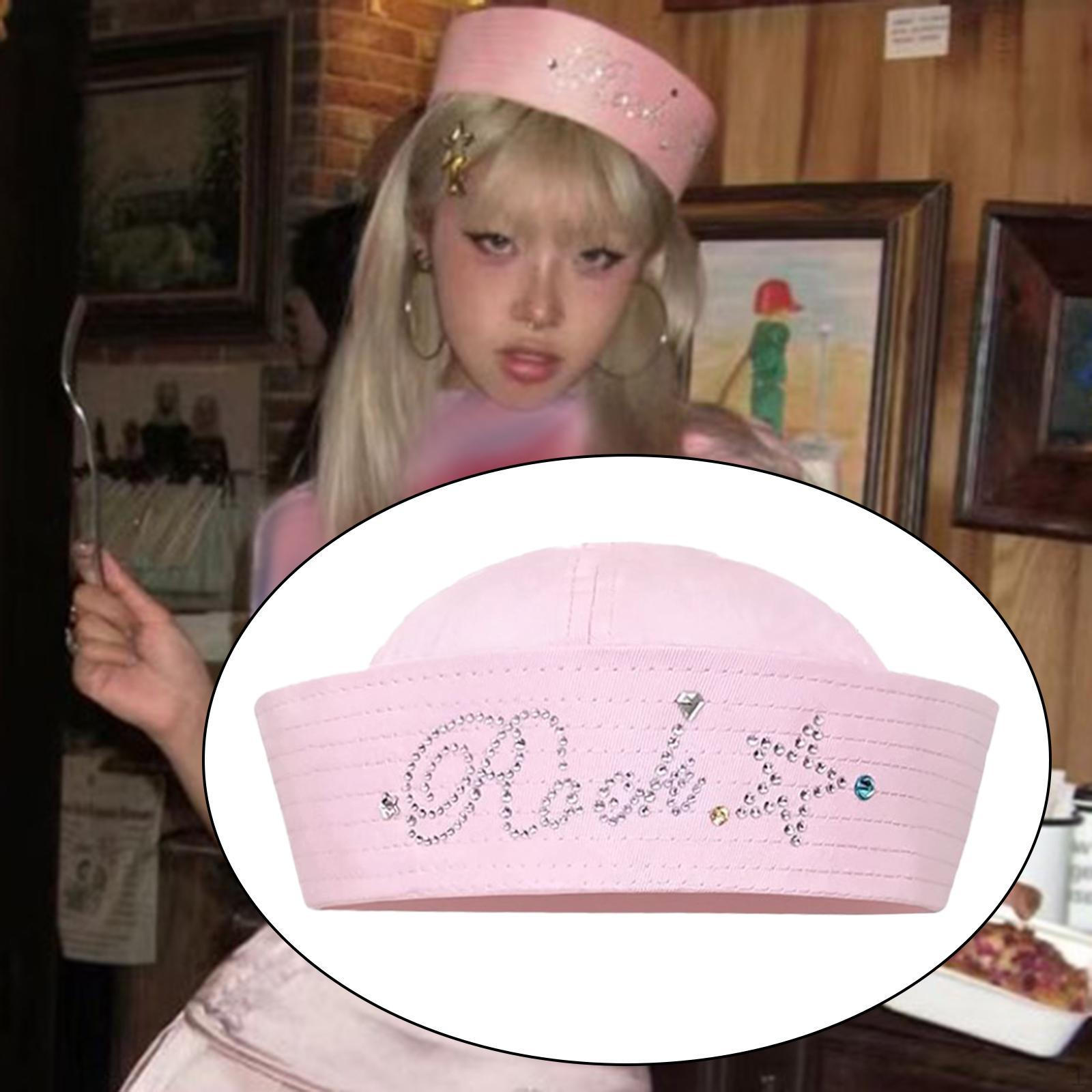 

Матросская шляпа, универсальный берет для летнего отдыха на улице для девочек, окружность головы 56-58 см