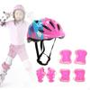 Sport Schutzausrüstung für Kinder Fahrradhelm Set für Rollschuhlaufen Radfahren Roller