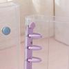 A7 Budget Binder Cover Clear Glitter PVC Binder Refillable Notebook for Photos Pictures Albums Organizer Planner Folder