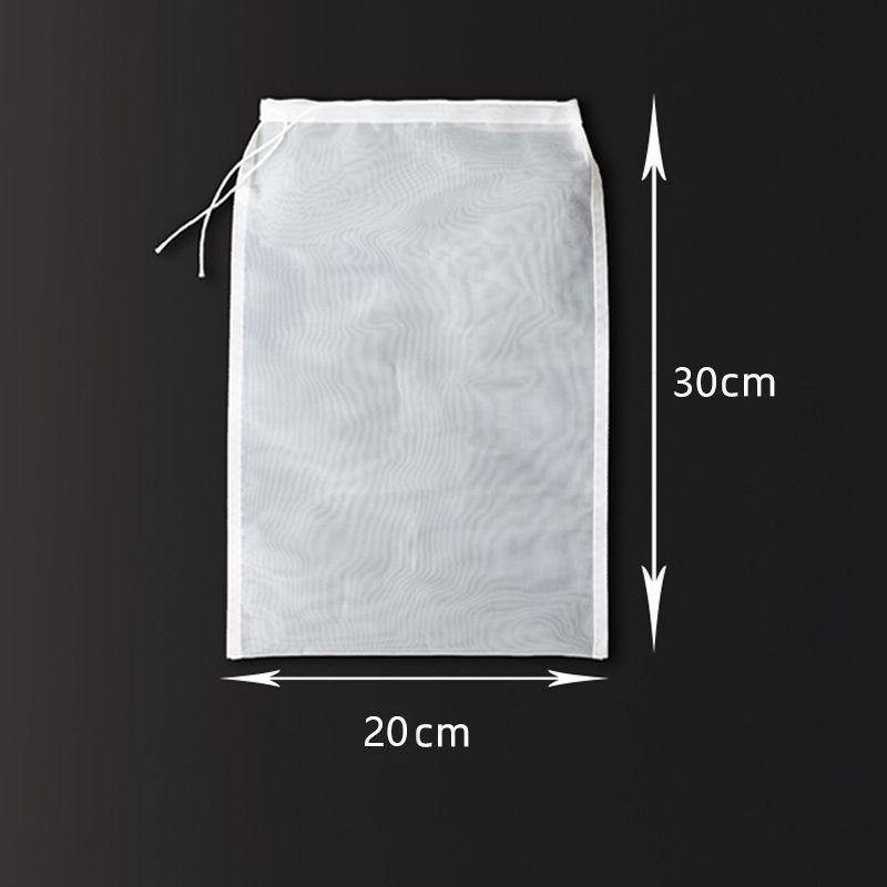 

Фильтр-мешки, Сито для растительного молока, Сито для процеживания чая, Сетчатый фильтр, Кухонные гаджеты для дома, Еда, Сыр, Сито для меда 30*20cm белый