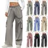 Women’s Loose Casual Pants – Quick-Dry Cargo Pants With Drawstring