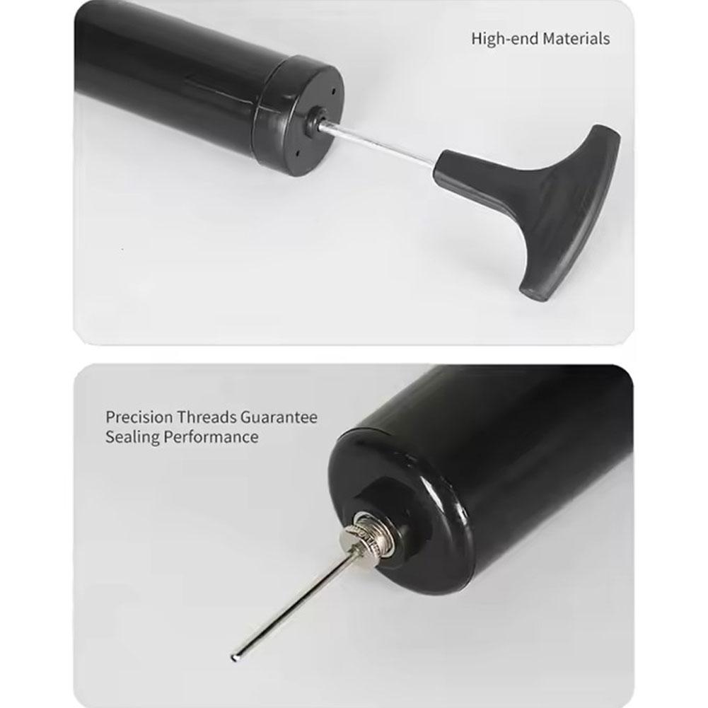 Handheld Basketball Volleyball Air Pump Needle Kit Inflator For Sports Ball A2X9