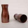 Pure Coppery Coffee Mug Tree Texture Exquisite Vintage Moscow Mule Thickening Durable Water Mug 450ml Smooth Surface Tea Cup