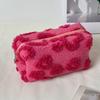 Heart Plush Large Capacity Travel Makeup and Toiletry Bag