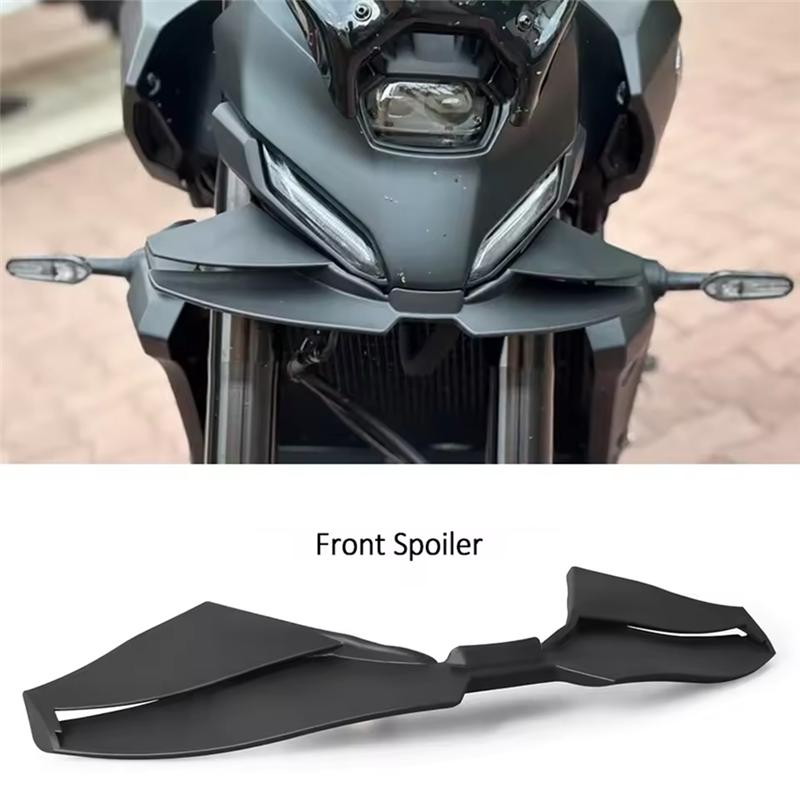 Ac29-Aerodynamic Wing Deflector Motorcycle Accessories Sport Downforce Naked Front Spoiler For MT-07 MT07 2025