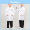 Children Epidemic Prevention Suit Doctor Costume Set With Cotton Fabric For Role Play And Stage Performances