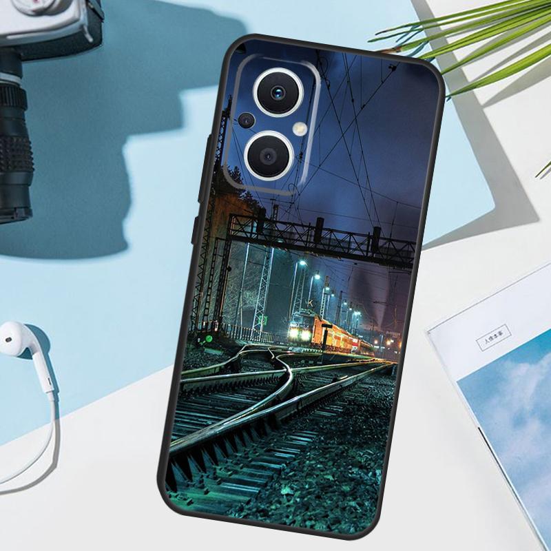 

Train Rail Sunlight Cover For OPPO Reno 12 F 13F 14F 11F 10 11 13 14 Pro 7 8 Lite OPPO Find X9 X5 X6 X8 Pro Case OPPO Reno14 F
