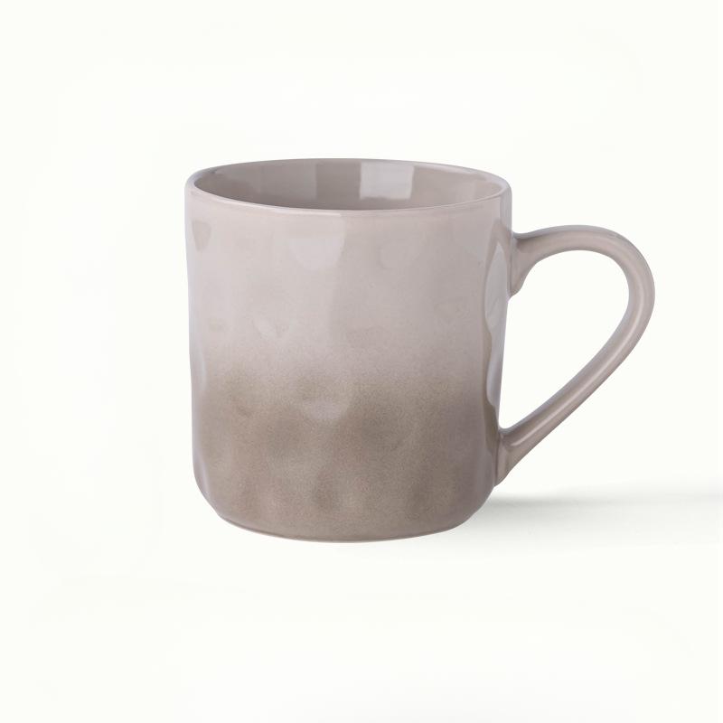 

Кружка с паттерном «Молот» с градиентом, скандинавская, керамическая, для пары, чашка для воды, для дома, офиса, для кофе, молока, подарок 380ml