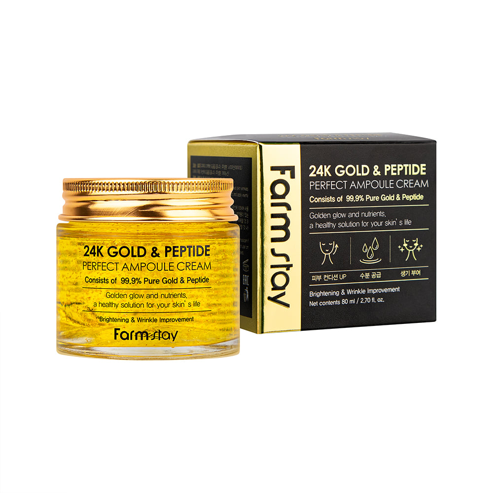 Farm Stay 24K Gold & Peptide Perfect Ampullencreme