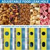 Jouet interactif pour chien - ULISEM - Distributeur de friandises - ABS alimentaire - 15,5 x 8,7 cm