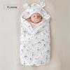 Large Cotton Swaddling Blanket for Baby & Newborn, Removable Liner, Dual-Use for Autumn/Winter, Washable, for Children.