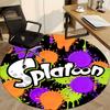 1pc Splatoon? Office Round Area Rug, Under Office Chairs Bedroom Living Room Home Decor, Room Deco, Available In Various Sizes237