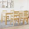 VidaXL Panama 5-piece Dining Set Solid Pine Wood, Dining Table Set, Kitchen Table and Chairs, Set 3345188
