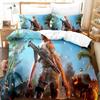 Free Fire Game Battlegrounds Bedding Set Boys Girls Twin Queen Size Duvet Cover Pillowcase Bed Kids Adult Home Textileextile
