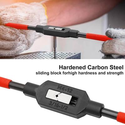 Carbon Steel Tap Handle Tool M1-M10 Tap Reamer Tool Professional Tap Wrench Thread Cutting
