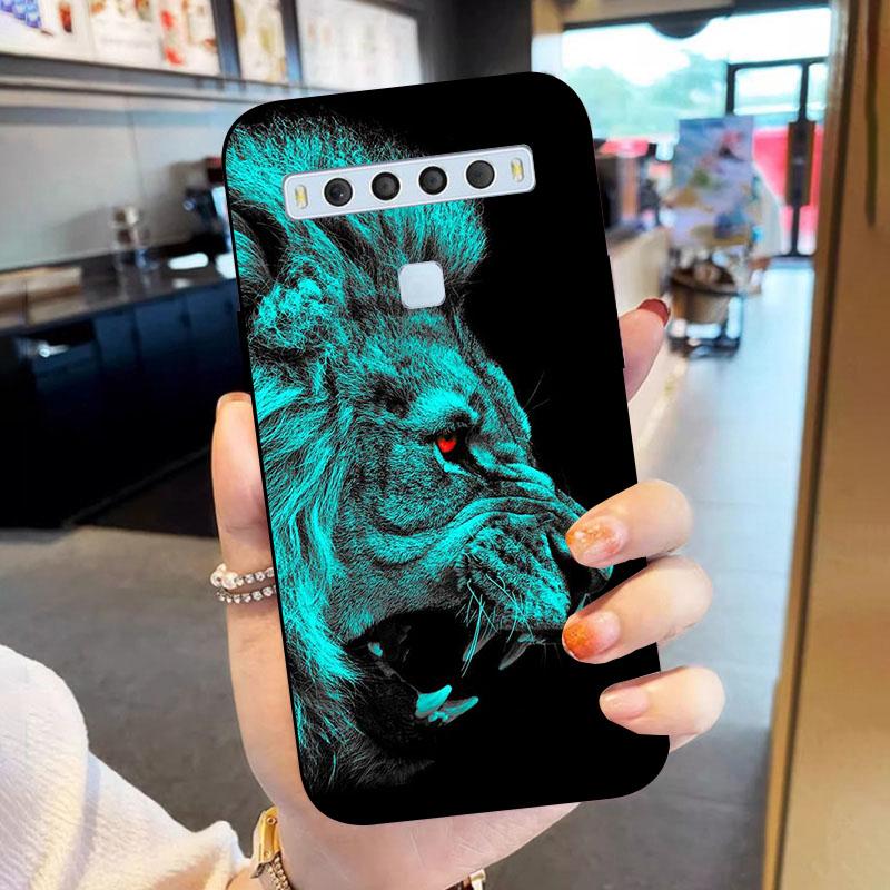 For TCL 10L Case T770H T770B Back Cover For TCL 10 Lite Case Coque Shockproof Soft TPU Silicone Phone Case 10 L 10Lite Fundas