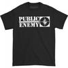 T-shirt en coton unisexe pour adulte Public Enemy Logo Cibles