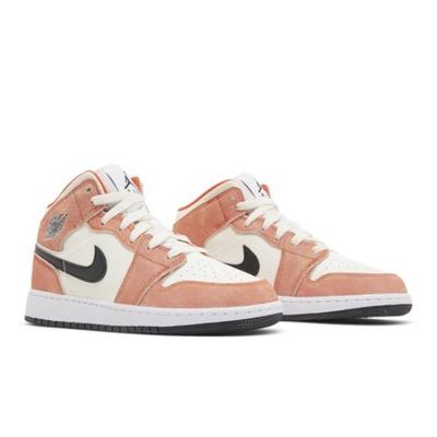 Air 1 Mid SE GS Suede Arancione DV1336-800