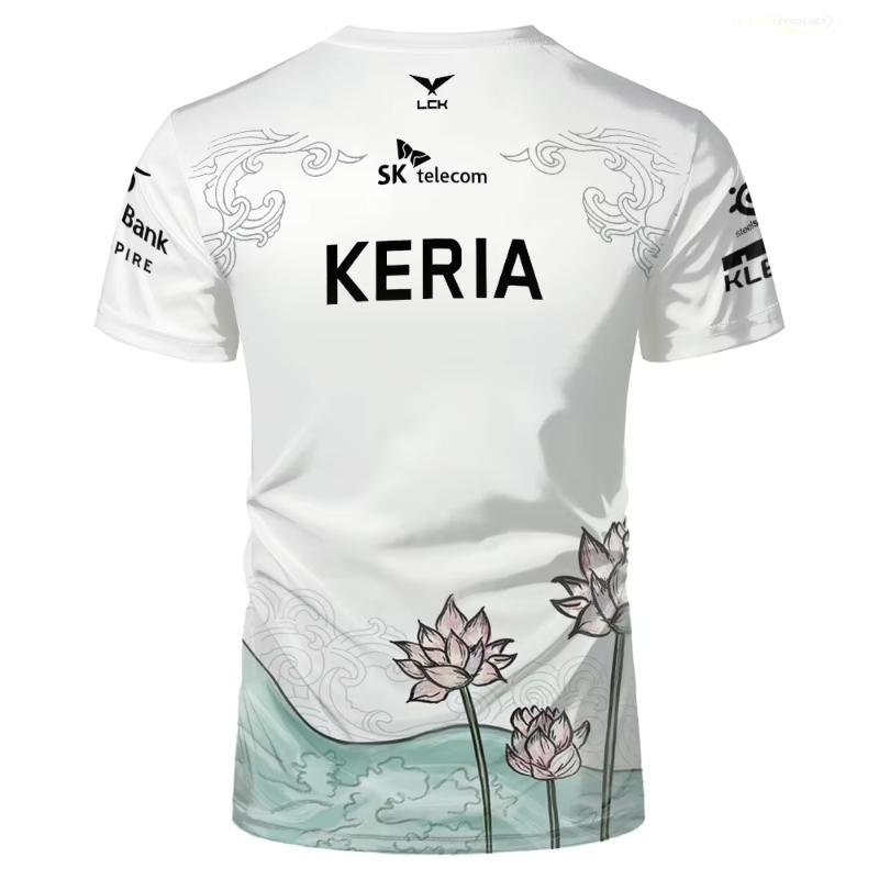 

T1 E-Sports Club Faker Special Limited Edition League Of Legends T1 Trendy 3D T-shirt Gaming Sports Unisex Tops Men Clothing 6XL